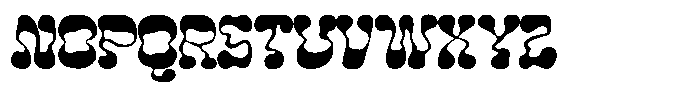 Boogie Wavy Font LOWERCASE
