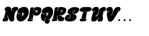 Boogy Rookie Italic Font UPPERCASE