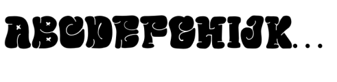 Boogy Rookie Regular Font UPPERCASE