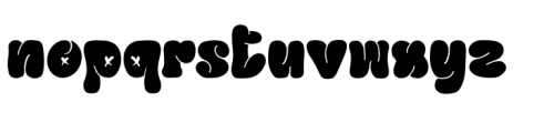 Boogy Rookie Regular Font LOWERCASE