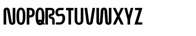Boojero Bold Condensed Font UPPERCASE