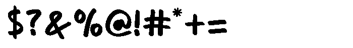 Book Tittle Font OTHER CHARS