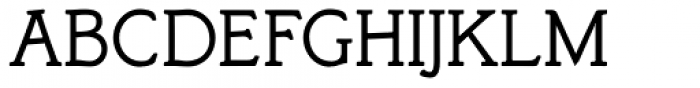 Bookish Font UPPERCASE