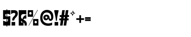Boolieme Display Bold Font OTHER CHARS