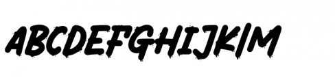 Boomsplash Regular Font LOWERCASE