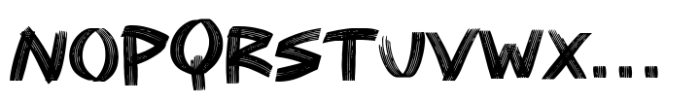 Boost Stroke Font LOWERCASE