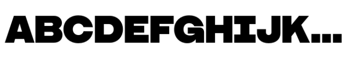 Booster Black Font UPPERCASE