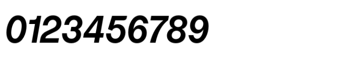 Booster Compact Semibold Italic Font OTHER CHARS