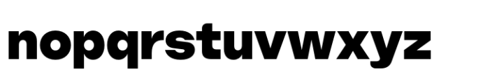 Booster Extrabold Font LOWERCASE