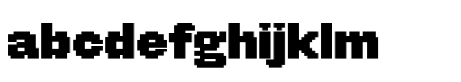 Booster Pixel Black FONT