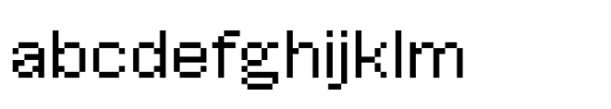 Booster Pixel Regular FONT