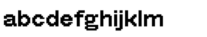 Booster Pixel Semibold FONT