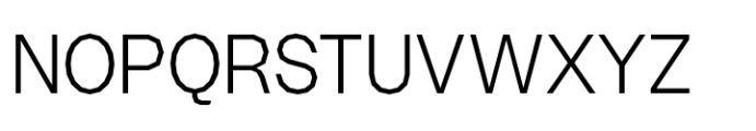 Booster Polygonal Compact Light Font UPPERCASE