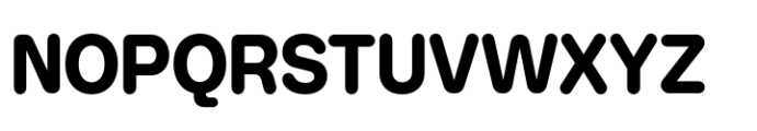 Booster Rounded Compact Bold Font UPPERCASE
