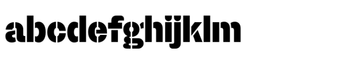 Booster Stencil Compact Extrabold FONT