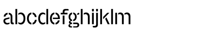 Booster Stencil Compact Regular FONT