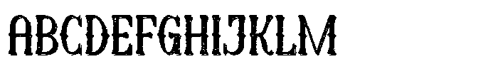 Bootleg Barrels Rough Shadow Font UPPERCASE