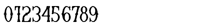 Bootleg Barrels Rough Font OTHER CHARS