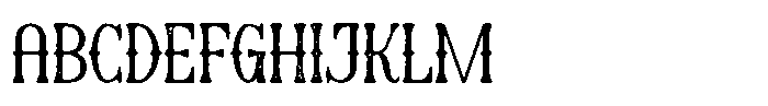 Bootleg Barrels Rough Font UPPERCASE