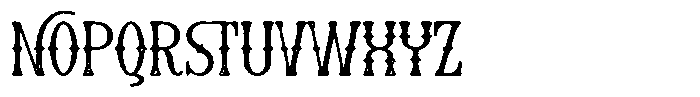 Bootleg Barrels Rough Font LOWERCASE