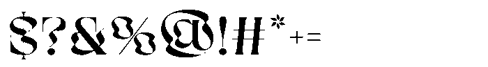 Bophera Font OTHER CHARS