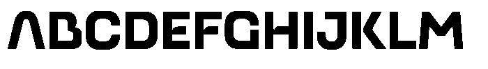 Borac Regular Font UPPERCASE