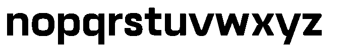 Borac Regular Font LOWERCASE