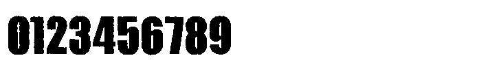 Borad Grunge Font OTHER CHARS