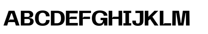 Borckon Semi Bold Font UPPERCASE
