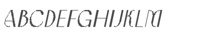 Bordie Disco Italic Font UPPERCASE