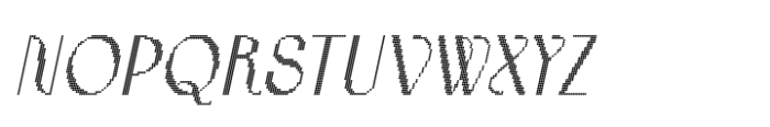 Bordie Disco Italic Font UPPERCASE