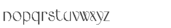 Bordie Disco Regular Font LOWERCASE