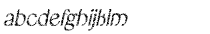 Bordie Unfocus Italic FONT