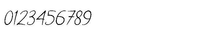 Bordnest Italic Font OTHER CHARS