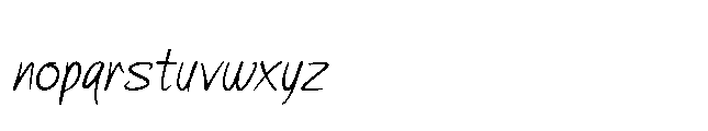 Bordnest Italic Font LOWERCASE