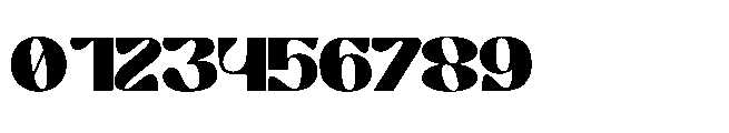 Boreck Display Font OTHER CHARS