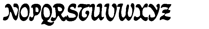 Bored Trying Blurred Font UPPERCASE