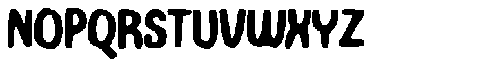 Bored Trying Blurred Font LOWERCASE