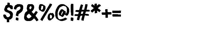 Bored Trying Regular Font OTHER CHARS