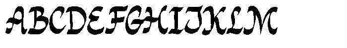 Bored Trying Regular Font UPPERCASE