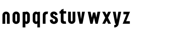 Borela Extra Bold Font LOWERCASE
