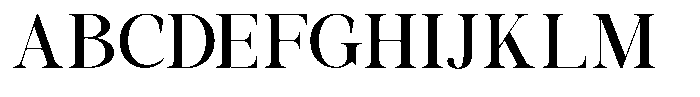 Borello Font UPPERCASE