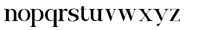Borello Font LOWERCASE