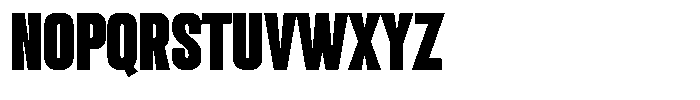 Borgal Font UPPERCASE