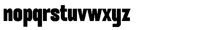 Borgal Font LOWERCASE