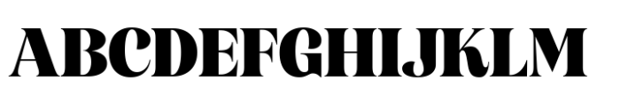 Borgalie Black Font UPPERCASE