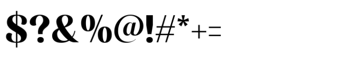 Borgalie Bold Font OTHER CHARS