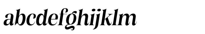 Borgalie Medium Oblique FONT