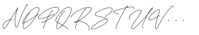 Borgastovy Regular Font UPPERCASE