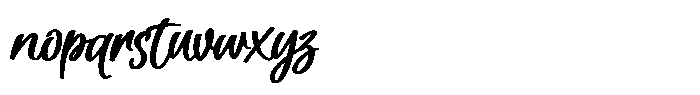 Borgers Script Bold Font LOWERCASE